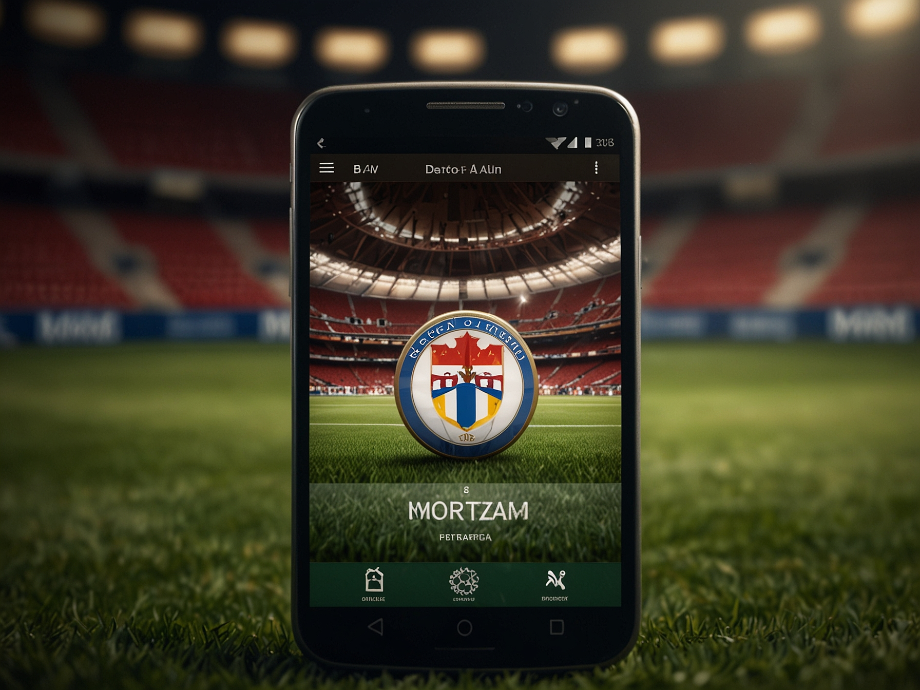 Pantalla de inicio de sesión en app